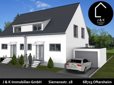 Haus in Planung - Exklusive Doppelhaushälfte mit Fertigteilgarage & hochwertiger Ausstattung