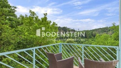 Ihr eigenes Stück Naturidylle – 4 Zimmer-Wohnung mit eigenem Garten und Weitblick