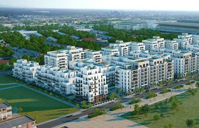 exklusive 4-Zimmer-Wohnung mit Garten,Balkon,Einbauküche in Frankfurt am Main