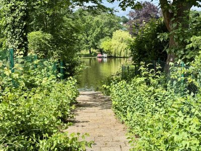 Mietshaus direkt am kleinen Wannsee mit Wasserzugang