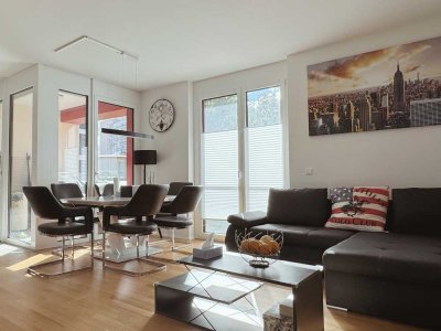 Neuwertige und vollmöblierte 3,5-Zimmer-Wohnung+TG im Zentrum von Stuttgart zu vermieten
