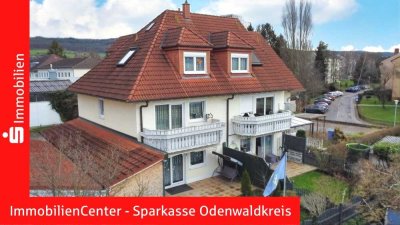 Zentral in Michelstadt: -2-Familienhaus (Doppelhaus) mit Garten und Garage