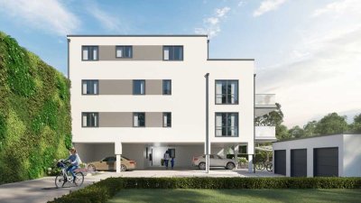 Neubau! 3-Zimmer-Dachgeschosswohnung mit Dachterrasse in ruhiger Lage von Meckesheim