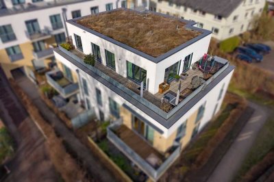 Lichtdurchflutetes  Penthouse mit großer Dachterrasse im Herzen von Bramfeld