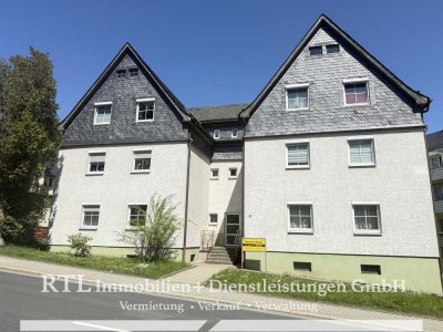 (A1552)  Zweiraumwohnung mit Einbauküche in Bad Lobenstein!