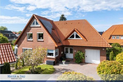 Butjadingen: Lichdurchflutetes Einfamilienhaus Nahe der Nordseeküste in Burhave, Obj. 8651