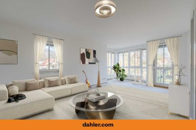 Spacious 3-room flat with balcony in a quiet location