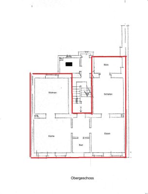 Helle 4-Zimmer Wohnung im 1. OG in Düsseldorf Flingern Nord
