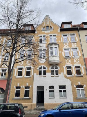 Helle 2-Zimmer-Wohnung im 1. OG mit Balkon in Erfurt-Johannesvorstadt