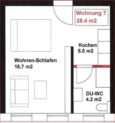 Helle 1-Zi.-Whg. in Hagen – barrierearm mit Video-Klingel, Rolläden & ebenerdiger Dusche (07-105)