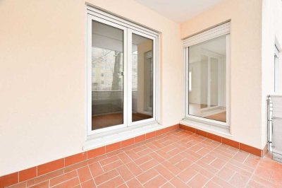 Moderne 2-Raum-Wohnung in Chemnitz mit Balkon und Tiefgaragenstellplatz auf dem Kaßberg in Chemnitz
