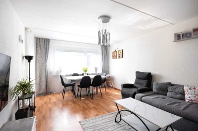Helle 3 Zimmer -Wohnung mit Balkon und Garage