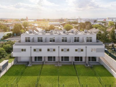 Niedrigenergie-Reihenhaus | mit Keller, Eigengarten, Dachterrasse &amp; Garagenplatz - Provisionsfrei &amp; direkt vom Bauträger!