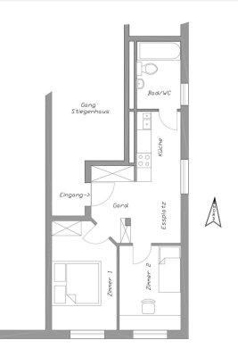 2-Zimmer Wohnung in Wilten
