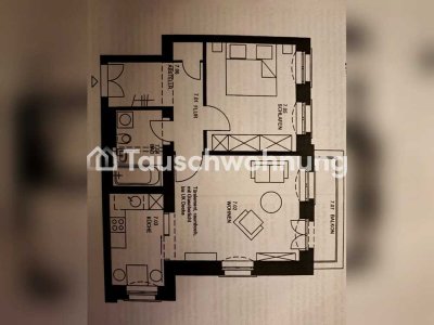 Tauschwohnung: Tausche gemütliche 2-Zimmer-Whg.in Blasewitz