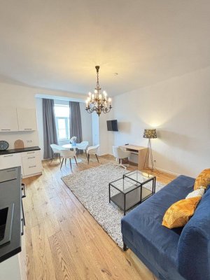 möblierte Mietwohnung mit Balkon