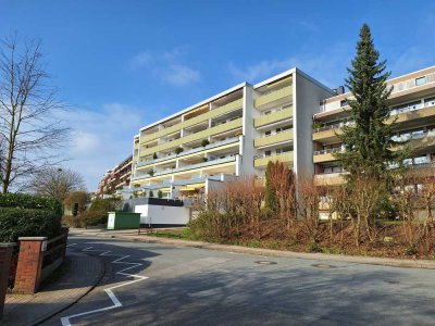 Provisionsfrei: Ruhige 3-Zimmer-Wohnung mit großer Süd-Loggia und Fernblick in Oststeinbek