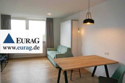 N-Marienberg: Top-möbliertes 1-Zi-Apartment (3.OG m. L.) nähe Flughafen
