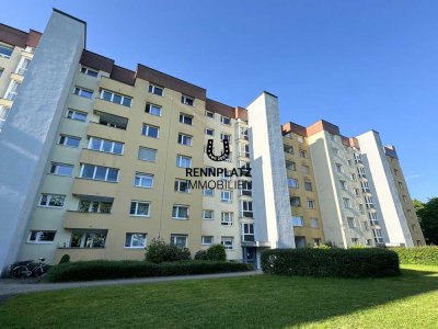 Gepflegte 3,5-Zimmer-Wohnung in Regensburg-Königswiesen mit Balkon und Loggia. Frei ab 01.09.