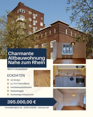 Charmante Altbauwohnung in unmittelbarer nähe zum Rhein