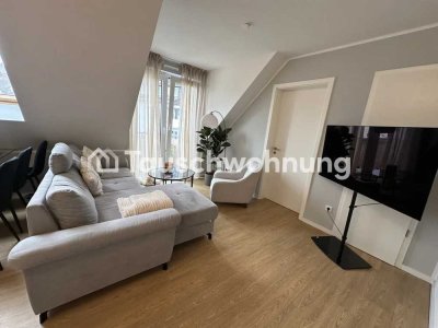 Tauschwohnung: Bieten unsere sehr moderne und zentrale Wohnung mit Balkon