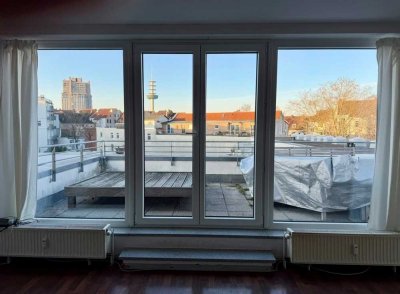 schöne 2 Zimmerwohnung im Herzen Hannover mit Dachterrasse