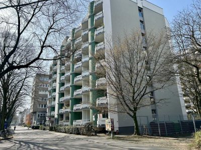 Zentral nahe Fortuna-Stadion