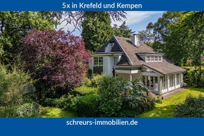 *Stadtwaldvilla* Exklusives Wohnjuwel mit absolutem Wohnflair in brillanter Lage am Stadtwald