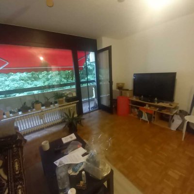 Ruhige 1-Zimmer-Wohnung  mit Balkon im Grünen in Germering