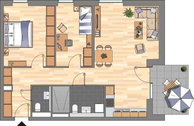 Neubau noch frei --Wohnung in Bonn Endenich -