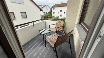 Vollmöblierte 2-Zimmer-Wohnung in Laufnähe der Outlet-City Metzingen