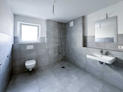 3-Zimmer-Erdgeschoss-Wohnung mit Terrasse und Gartenanteil
