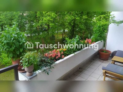 Tauschwohnung: Geräumige 3-Zi.-Wohnung + 3 Balkone an der Isar