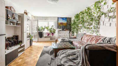 Lichtdurchflutete 2-Zimmer-Wohnung mit Loggia und Wintergarten