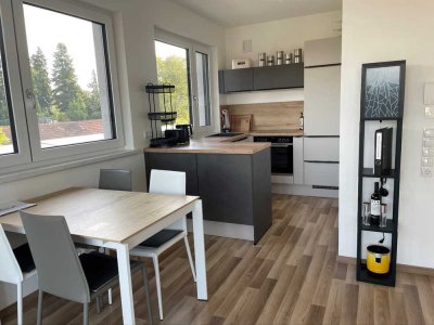 Modernes 3-Zimmer Penthouse über den Dächern von Hengersberg