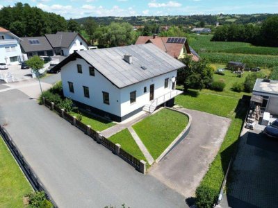 Gemütliches Einfamilienhaus in sonniger Thermenregion und Ruhelage mit traumhaftem Ausblick und großem Gartenhaus
