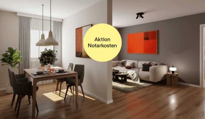 Helle Erdgeschosswohnung mit offenem Wohn- und Essbereich
