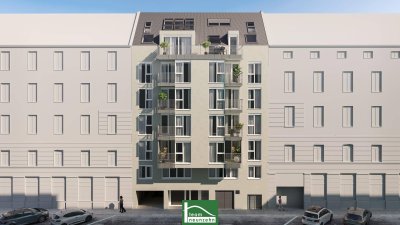 AUFLEEBEN – Modernes Wohnen mit inkludierter Einbauküche in ruhiger Seitengasse beim Paltramplatz – Ideal für Anleger!