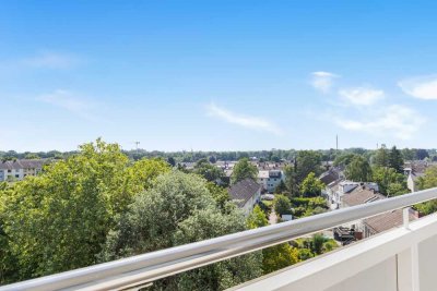 Ihr Logenplatz über der Stadt – 2-Zimmer-Wohnung mit Panorama-Ausblick