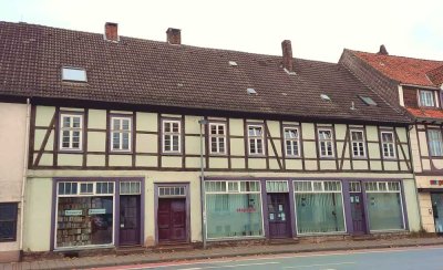 Historisches Fachwerkhaus in Holzminden mit denkmalgeschütztem Hinterhaus