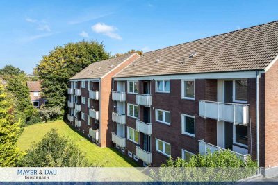 Oldenburg: 1-Zimmer-Wohnung mit Balkon in Nadorst, Obj. 8362