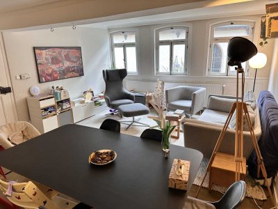 Fachwerk Wohnung mit großen Räumen mitten in der Altstadt