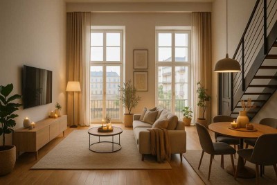 Helles Wohnjuwel im Hochparterre – 2 Zimmer, Provisionsfrei