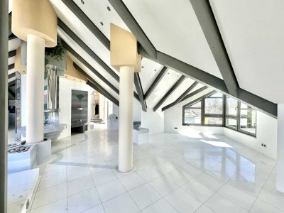 Lichtdurchflutetes Penthouse mit separatem Office