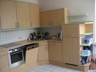 Single-Wohnung 42m² teilmöbliert (Einbauküche) in attraktiver Lage im Essener Süden