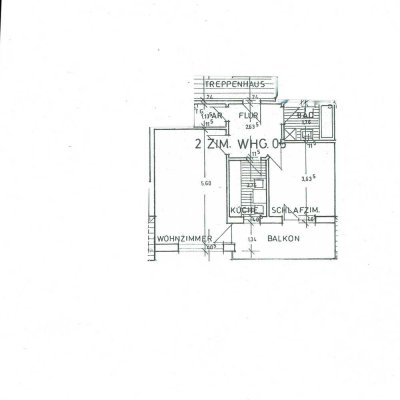 Schöne 2-Zimmerwohnung mit Balkon