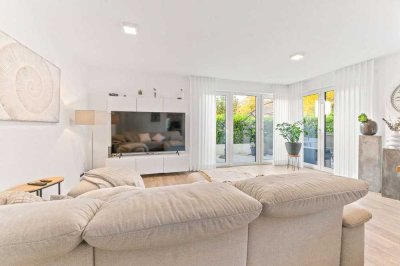 Helle 3-Zimmer-Wohnung mit Garten und Stellplatz