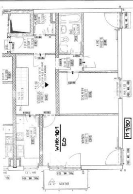 4-Zimmerwohnung im Grünen mit eigenem sehr großen Garten