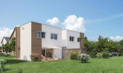 Modernes Tiny House 65 qm mit Garten plus 22 qm beheizter Hobby-Keller und Carport