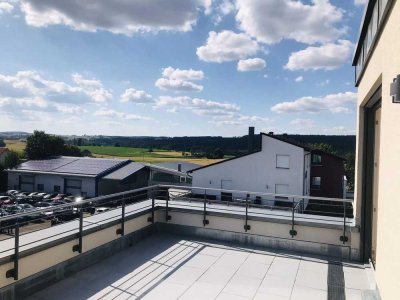 Moderne Penthouse - Wohnung mit Traumausblick, hell, offen gestaltet zum Wohlfühlen